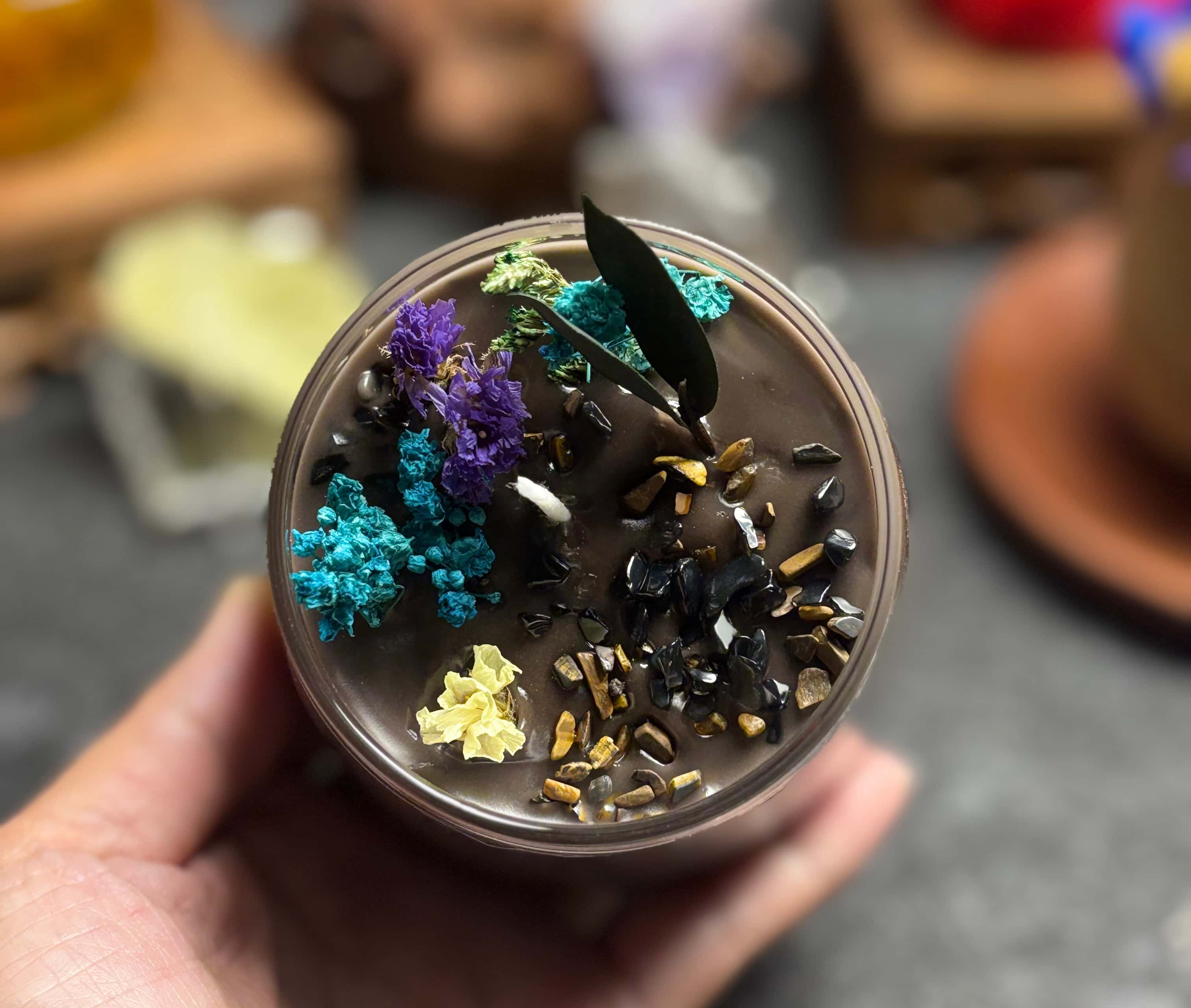 Emotional Healing Mini Candle – New Moon Reset (3.5 oz) #1