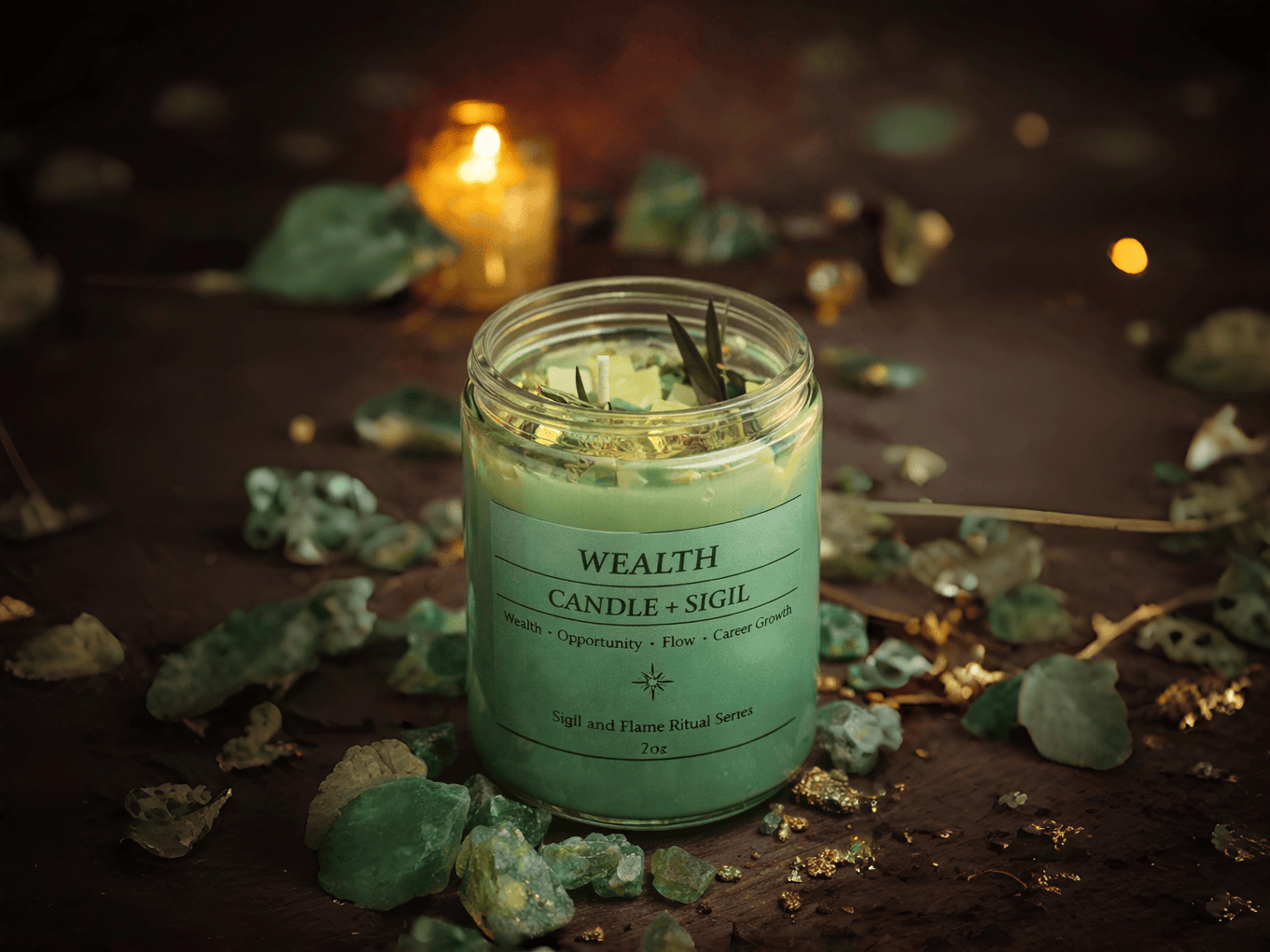 Golden Energy Candle – Success Energy (7 oz) #1