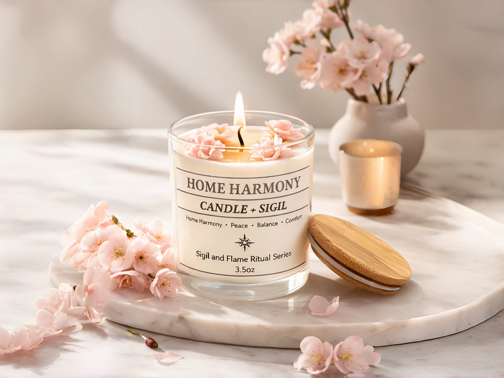 Emotional Healing Mini Candle – Full Moon Release (3.5 oz) #4