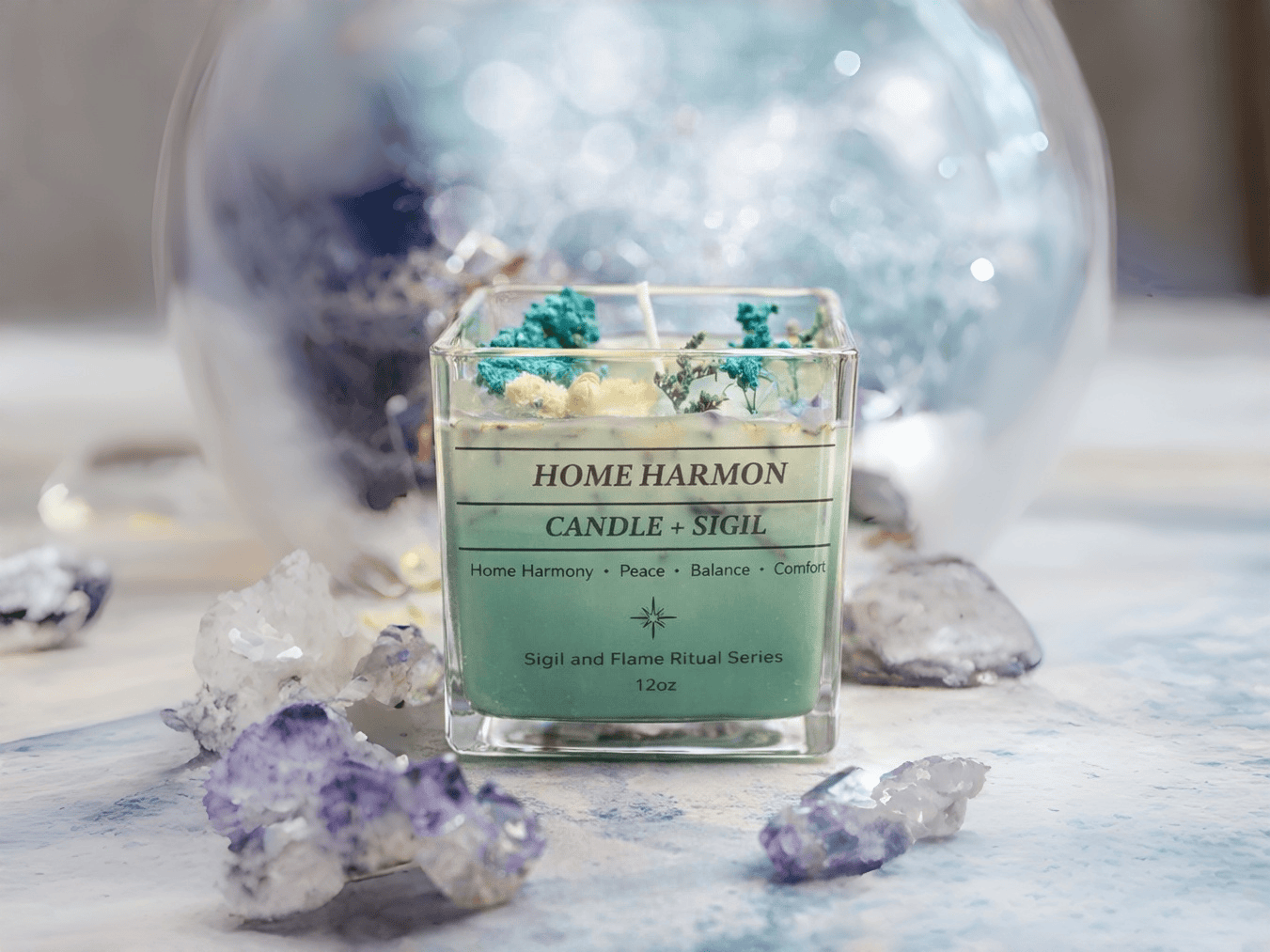 Tranquility Candle – Emotional Healing Ritual (12 oz) #2