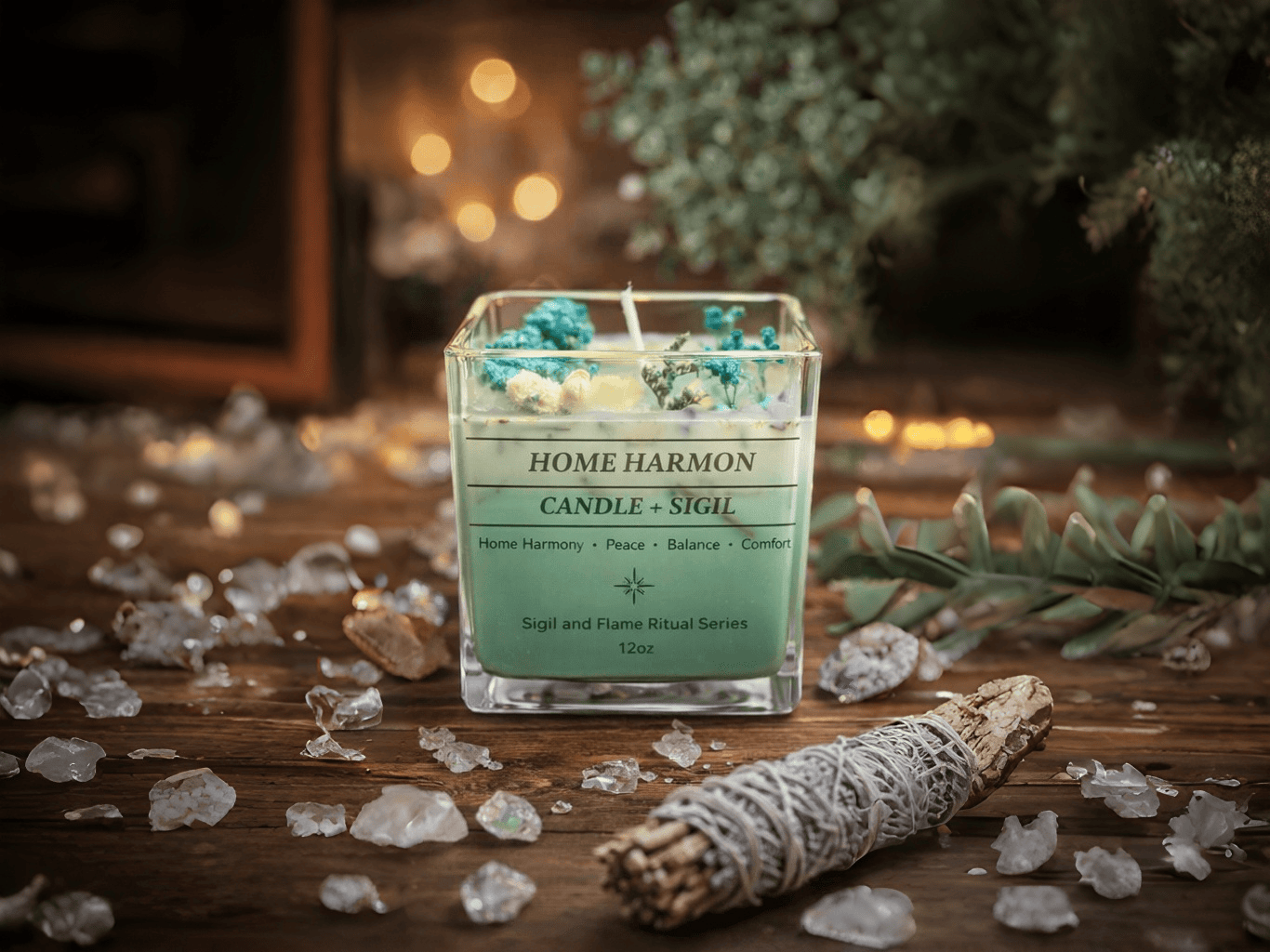 Tranquility Candle – Emotional Healing Ritual (12 oz) #2