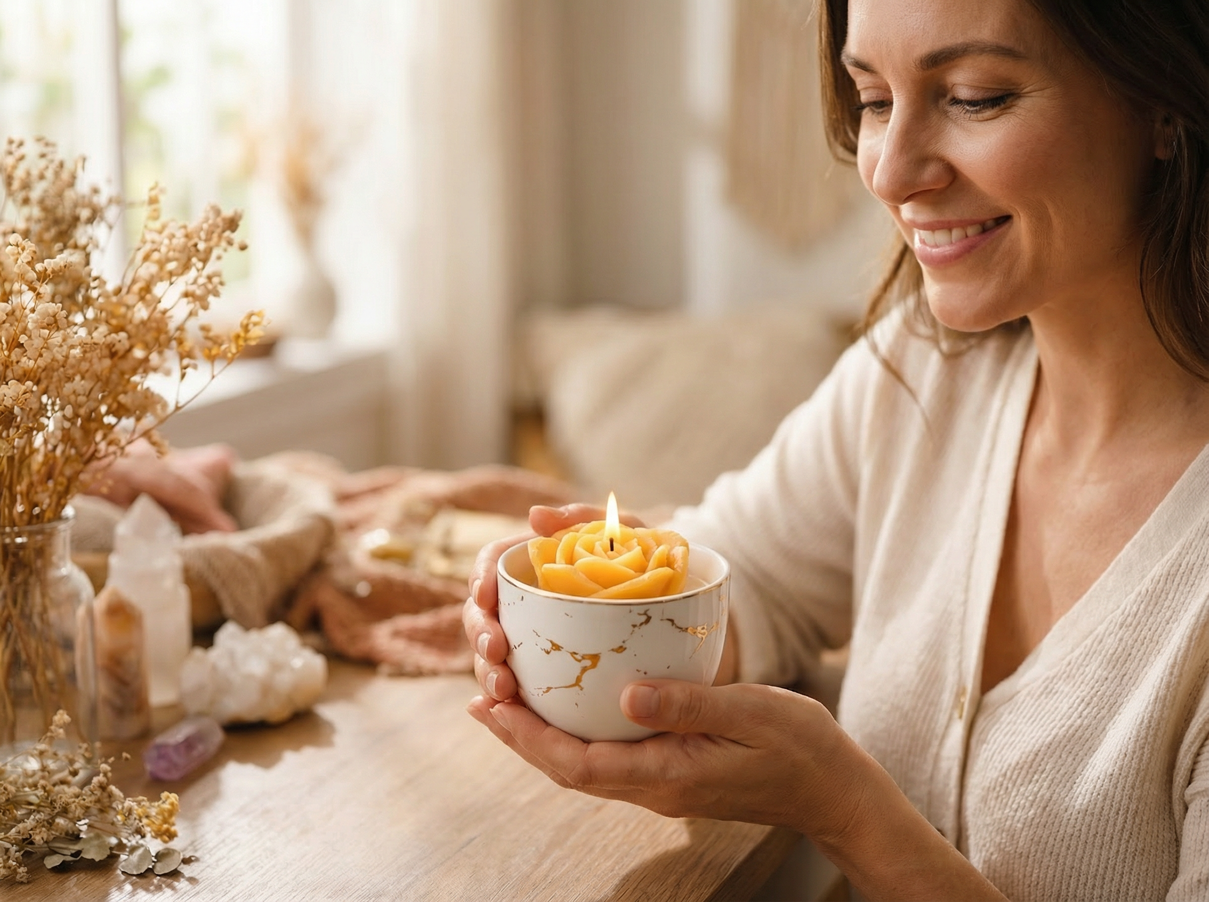 Bloom Within Candle Gift Box – Self-Love Ritual XL (15 oz) #11