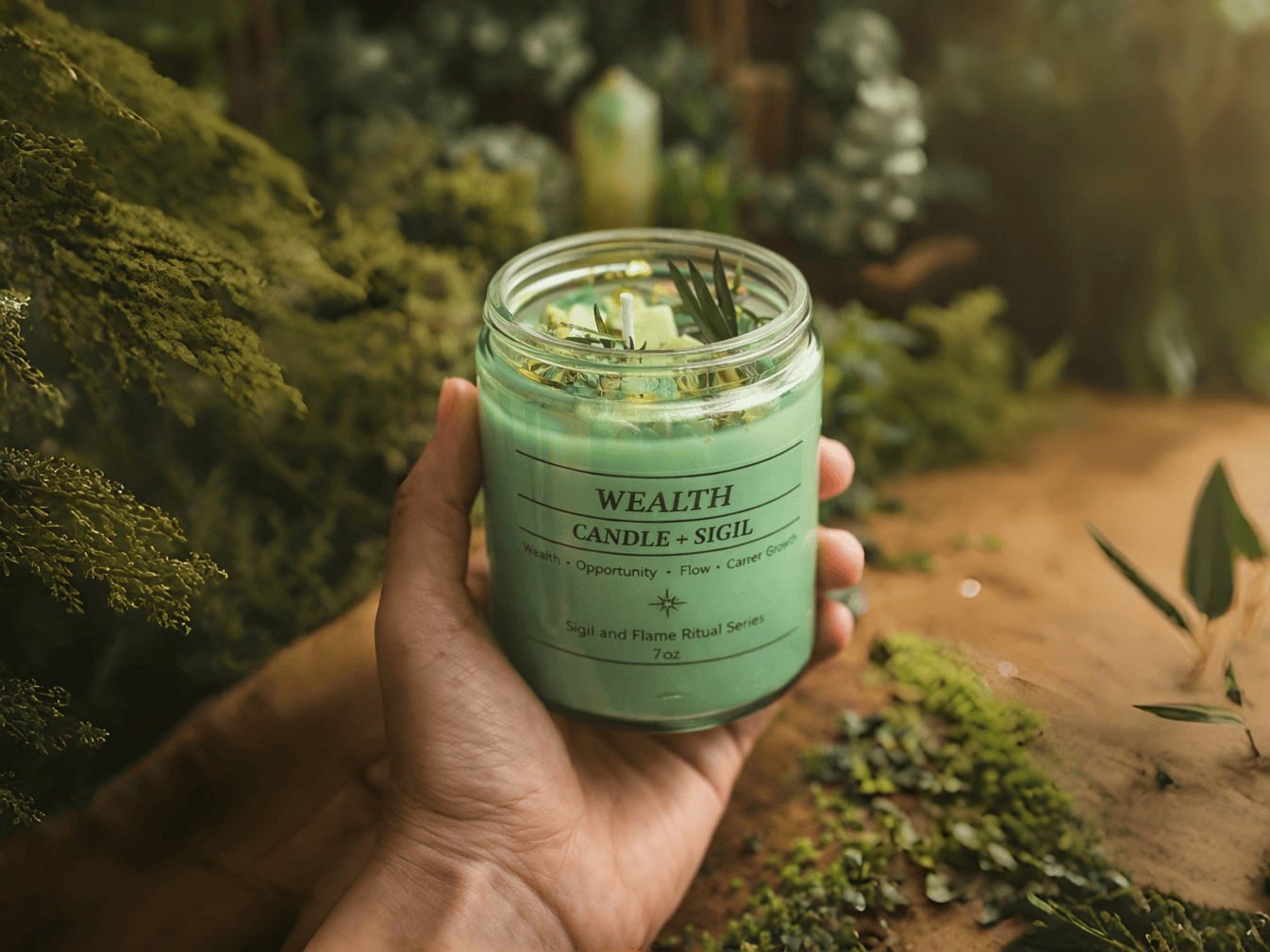 Golden Energy Candle – Success Energy (7 oz) #1